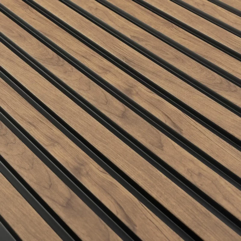 Lamelio kunststof wandpanelen Prime Olmo 2,5 cm 270x12,2 cm leverbaar in 3 kleuren - Afbeelding 5