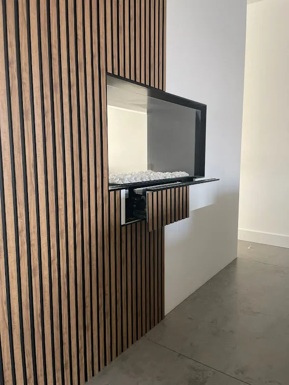 Lamelio kunststof wandpanelen Prime Olmo 2,5 cm 270x12,2 cm leverbaar in 3 kleuren - Afbeelding 10