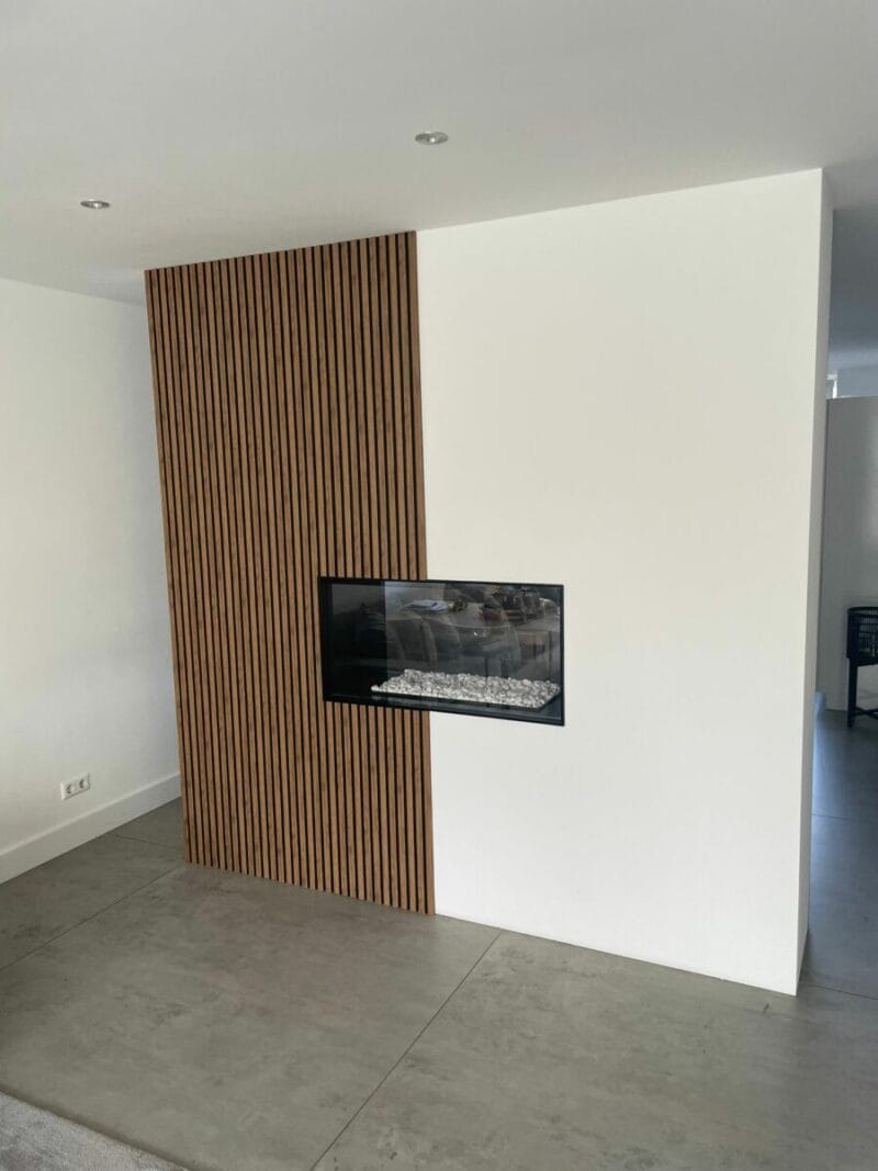 Lamelio kunststof wandpanelen Prime Olmo 2,5 cm 270x12,2 cm leverbaar in 3 kleuren - Afbeelding 9