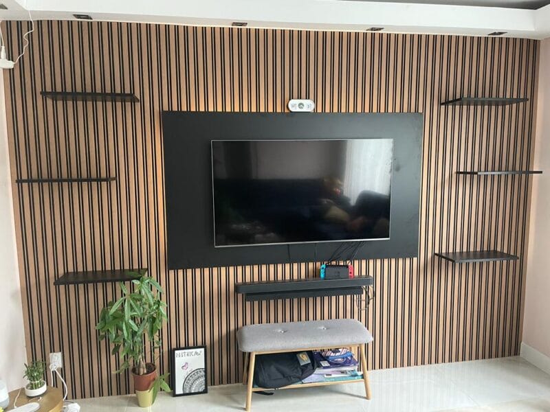 Houtlook wandpanelen Milo