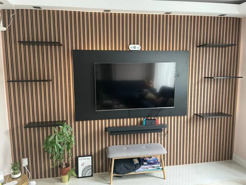 Houtlook wandpanelen Milo