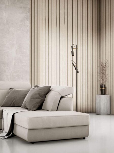 Lamelio kunststof wandpanelen Allure Amber 270x13 cm leverbaar in 4 kleuren