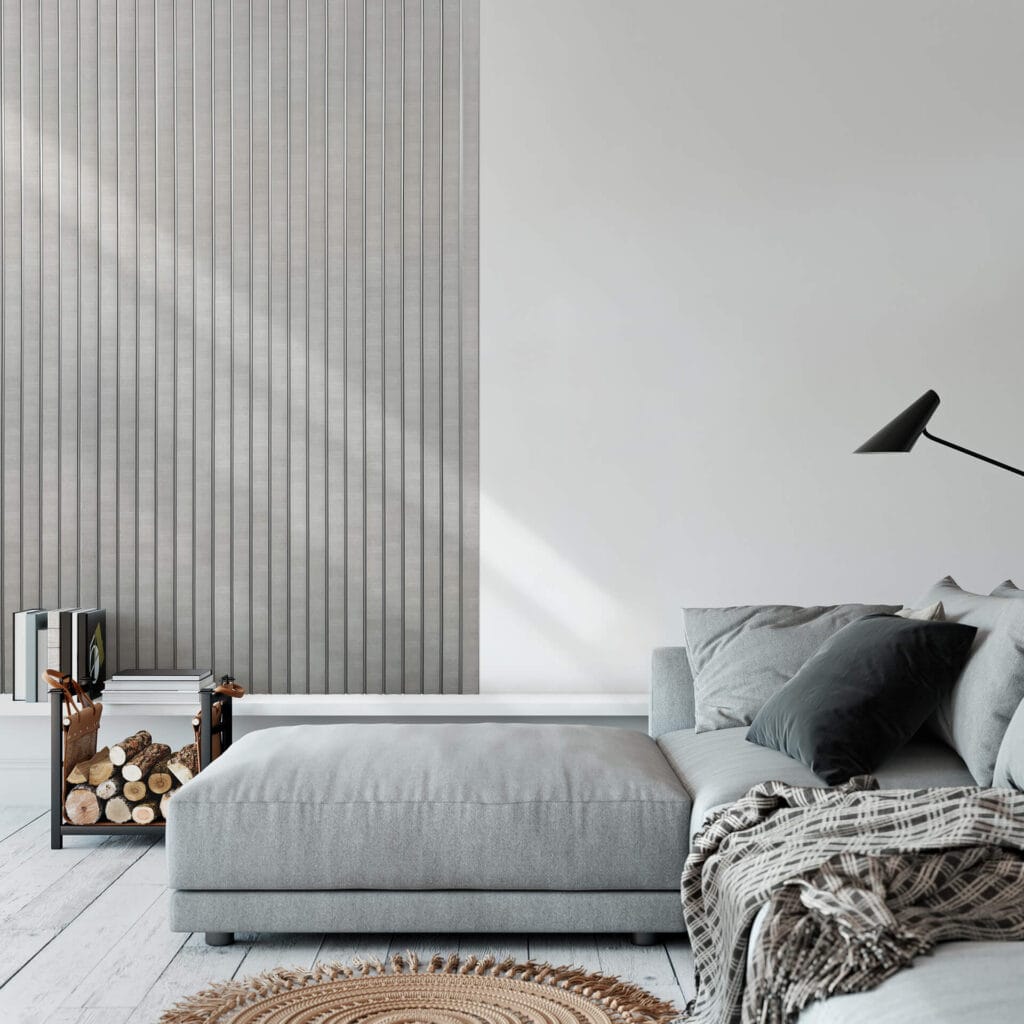 Lamelio wandpanelen Allure Amber Grijs 270x13 cm