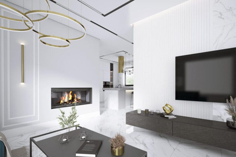Lamelio kunststof wandpanelen Infinity Olmo 2,5 cm  270 x 12,2 cm - Afbeelding 2