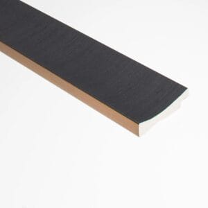 Lamelio Amber eindstrip antraciet rechts