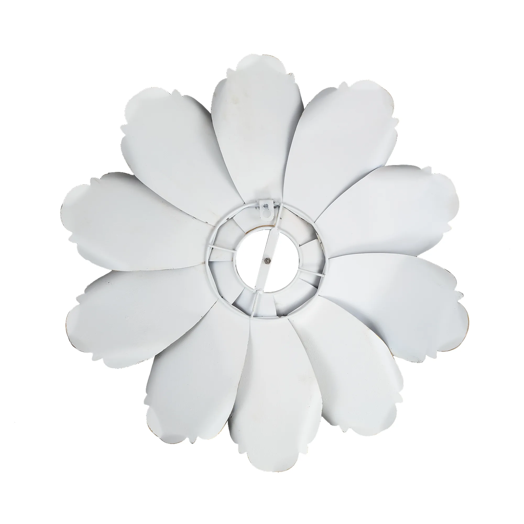 Wanddecoratie Bloem Erdas Grijs Aluminium 50x8x47 cm - Afbeelding 5