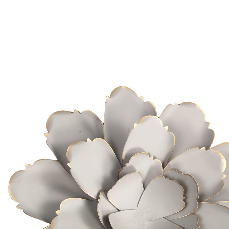 Erdas Grey iron wall panel in flower shape PTMD - Afbeelding 3