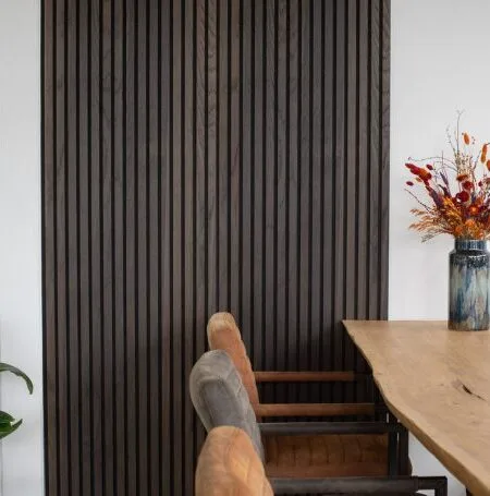 Floer Akupaneel XL Mokka zwart eiken 300x60 cm