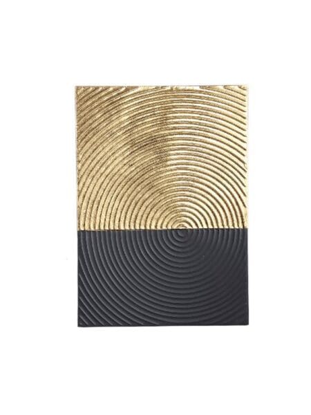 Vallon Gold iron wall panel double rectangle maat S