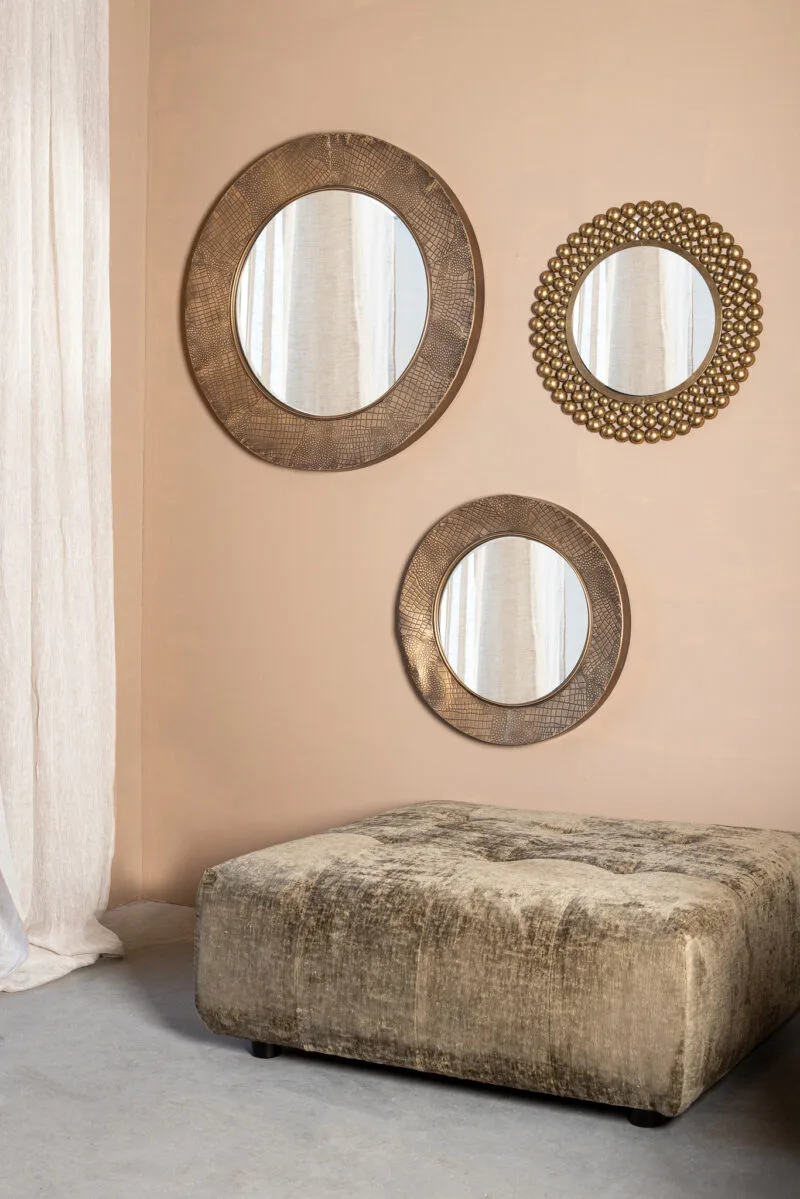 Spiegel PTMD Zenno gold metal - Afbeelding 3
