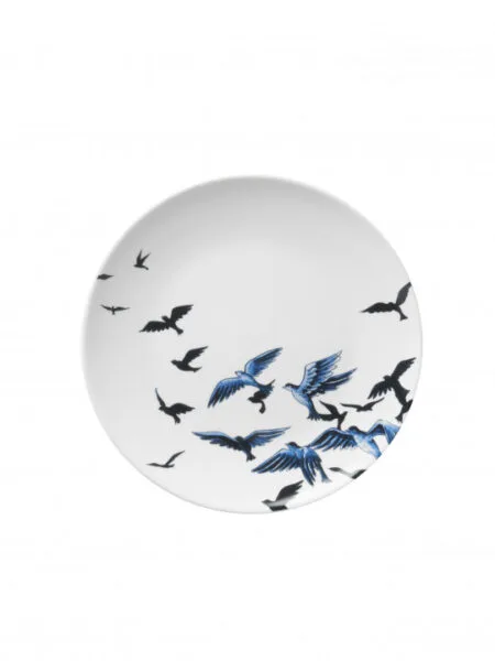 Wandbord vogels