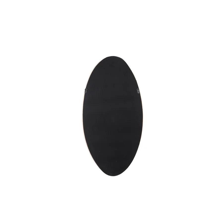 Don Beige velvet mirror organic oval S - Afbeelding 3