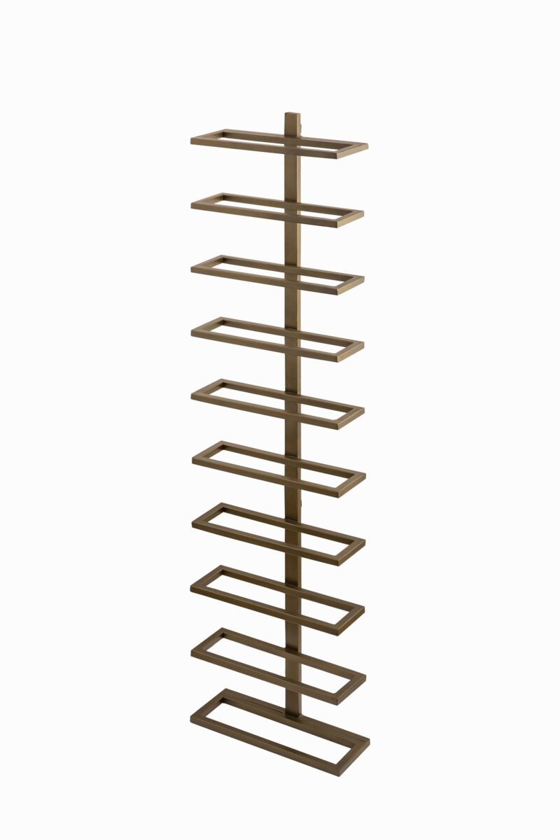 PTMD Icon Brass iron wall wine rack - Afbeelding 3