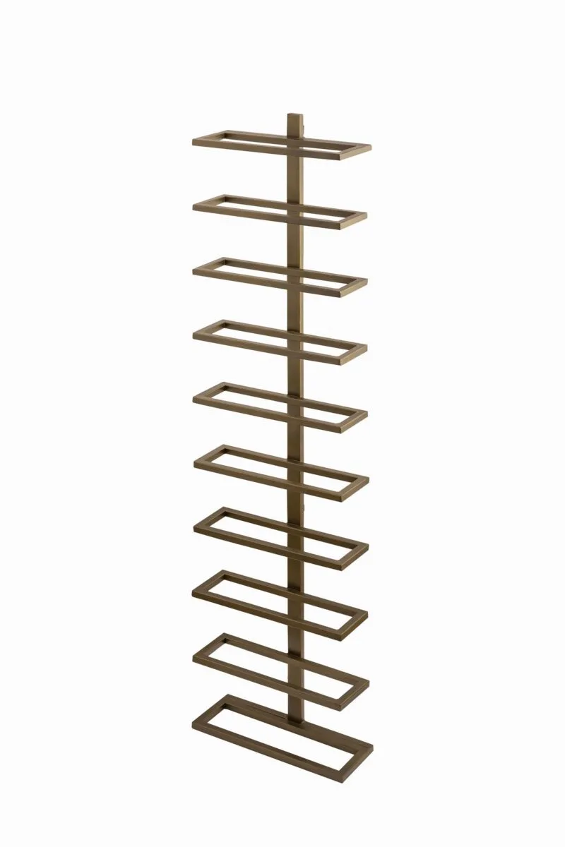 PTMD Icon Brass iron wall wine rack - Afbeelding 3