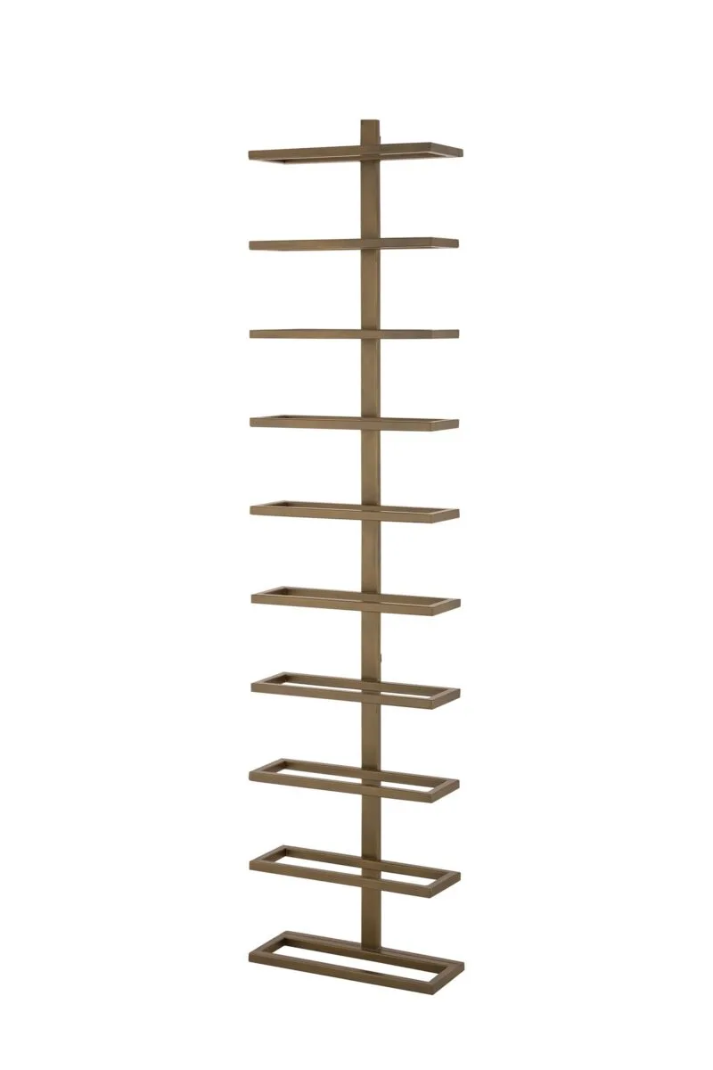 PTMD Icon Brass iron wall wine rack - Afbeelding 4
