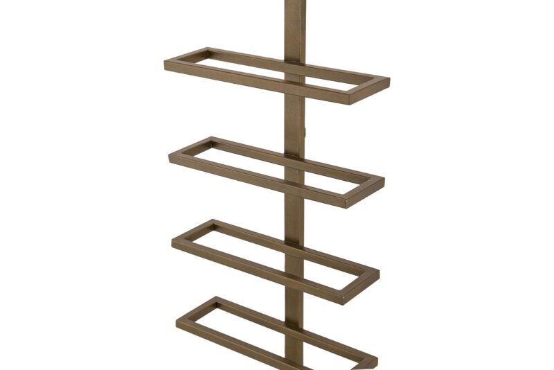 PTMD Icon Brass iron wall wine rack - Afbeelding 2
