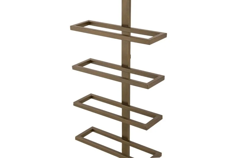 PTMD Icon Brass iron wall wine rack - Afbeelding 2