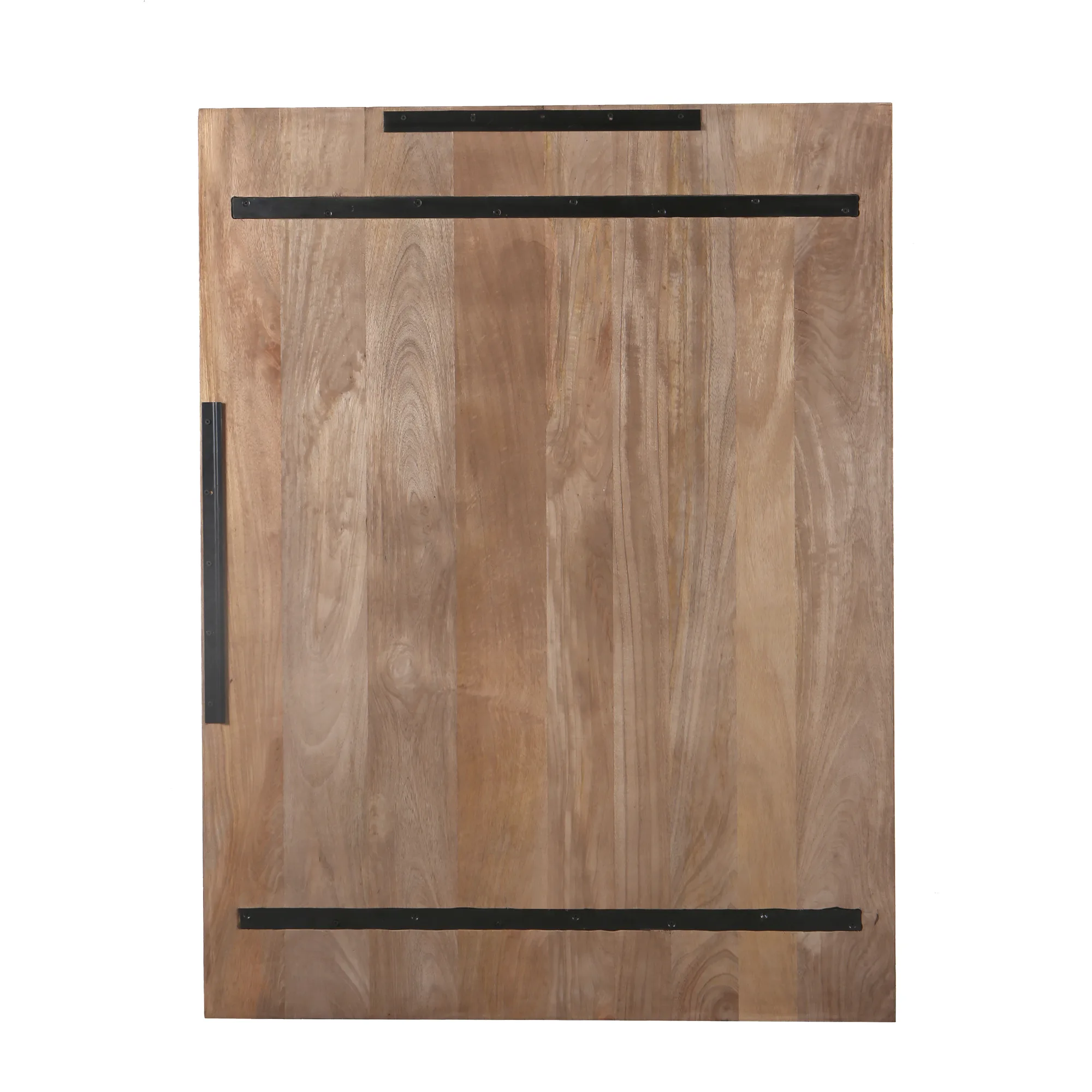 Mattin Natural mango wood circle wall panel rect - Afbeelding 6