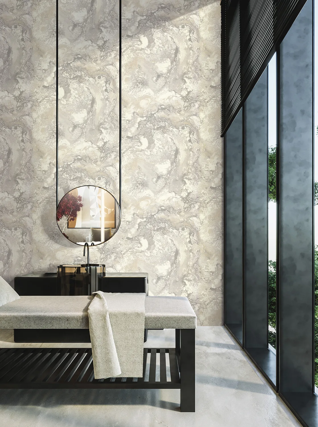 Dutch First Class Carrara Best Beige Goud 82667 - Afbeelding 2