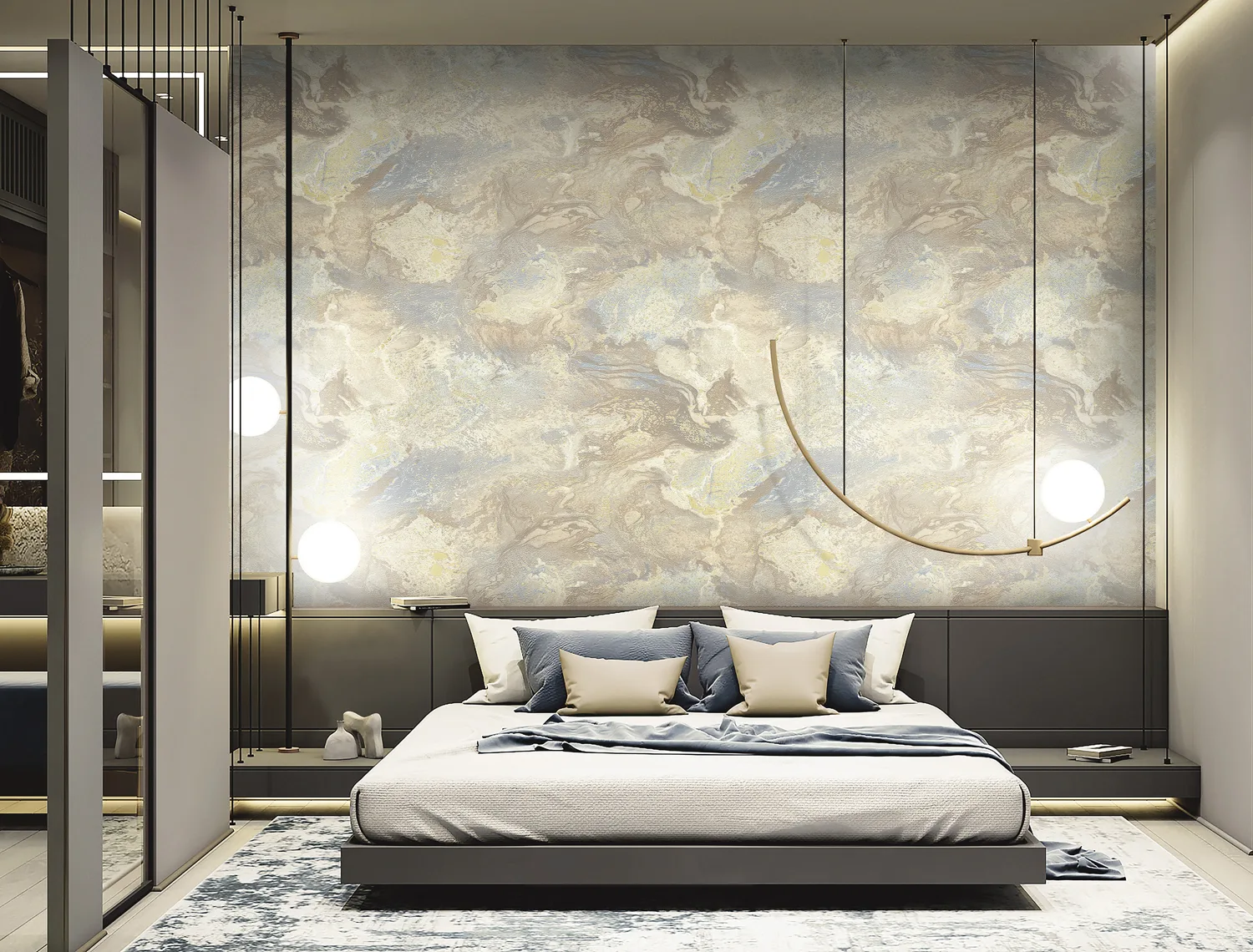 Dutch First Class Carrara Best grijs goud 83670 - Afbeelding 2