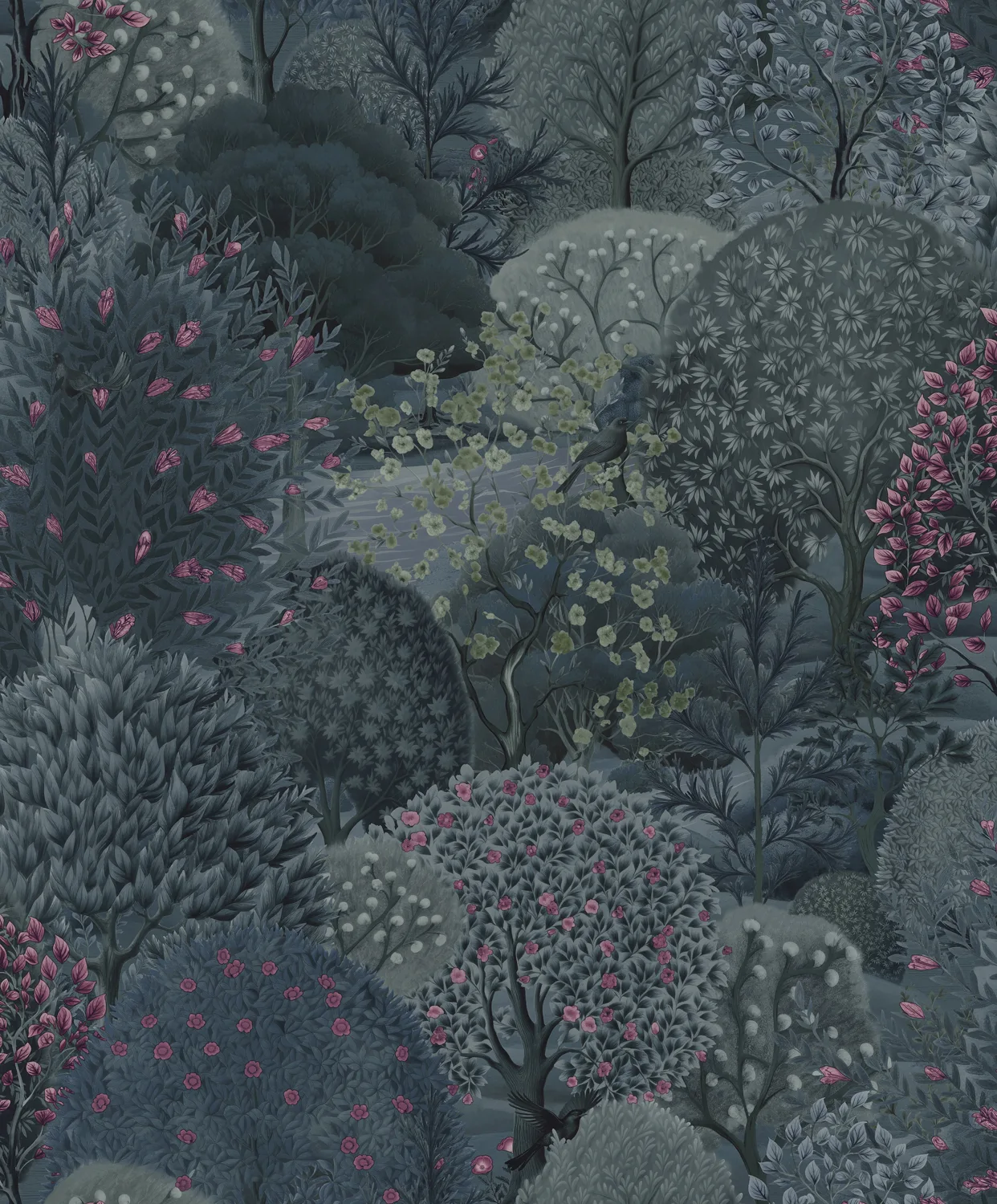 Dutch First Class Arboretum Room Green Navy