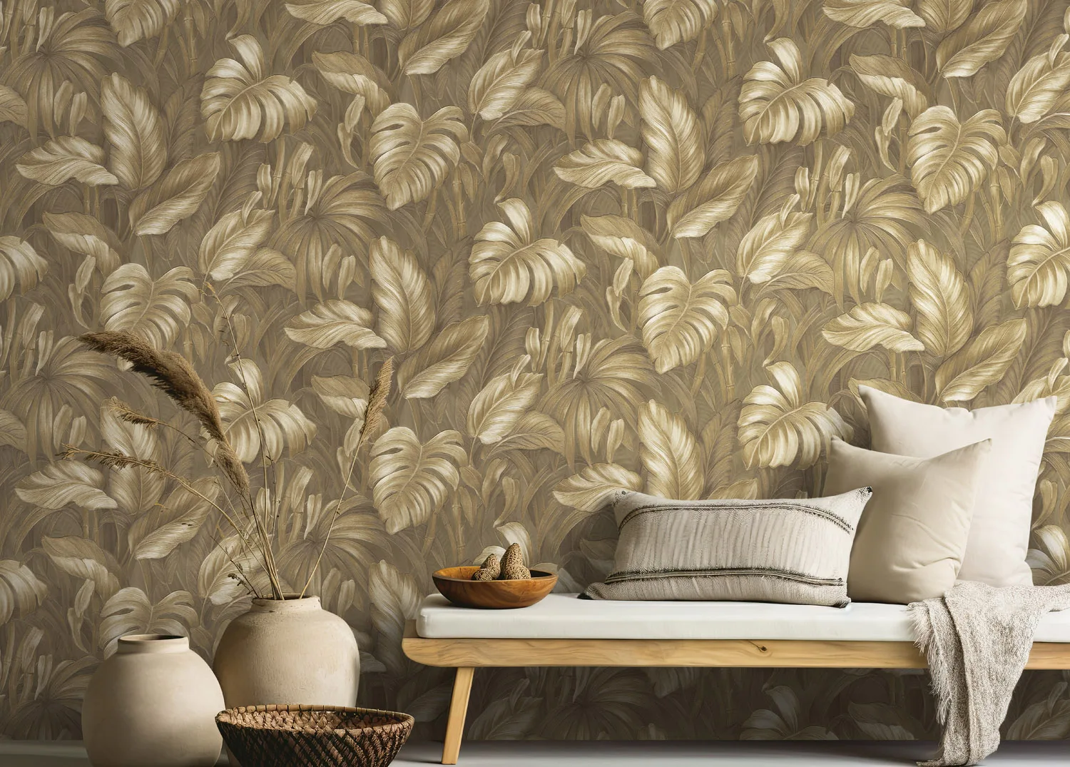 Dutch First Class Voyage bladeren bruin 73714 - Afbeelding 2