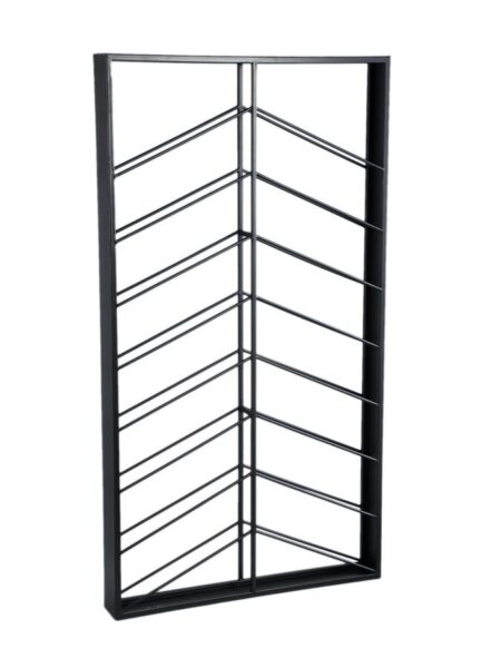 PTMD Vinno Black iron winerack symmetrical