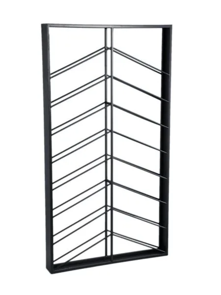 PTMD Vinno Black iron winerack symmetrical