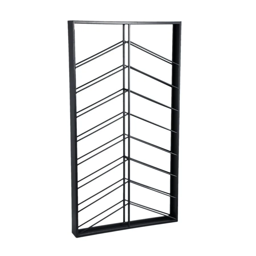 PTMD Vinno Black iron winerack symmetrical