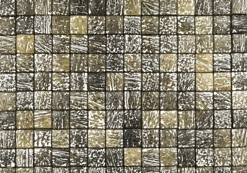 Nature at Home Honai Mosaic Coco Patina white