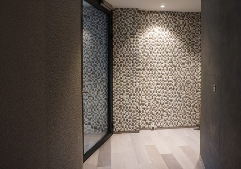 Nature at Home Honai Mosaic Coco white en brown - Afbeelding 2