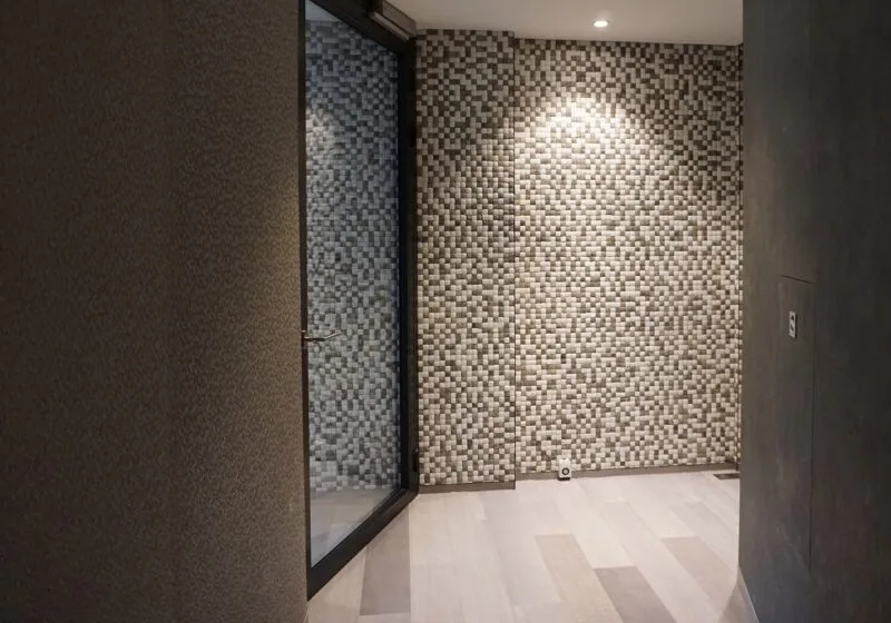 Nature at Home Honai Mosaic Coco white en brown - Afbeelding 2