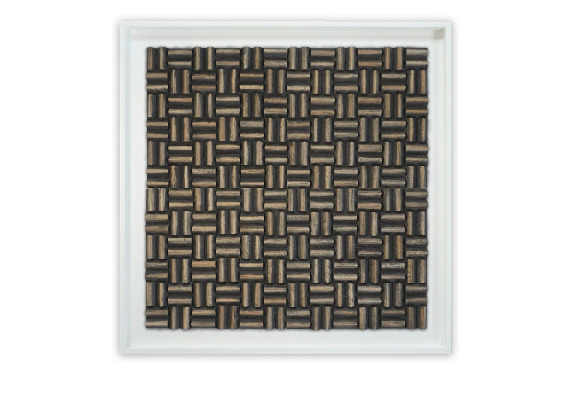 Limas Espresso Wandpaneel wit 100x100 cm - Afbeelding 2