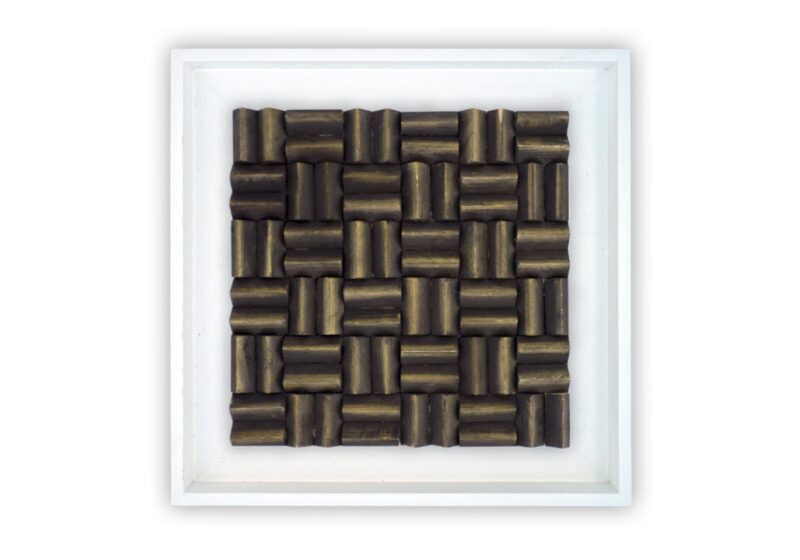 Limas Espresso Wandpaneel wit 55x55 cm - Afbeelding 2