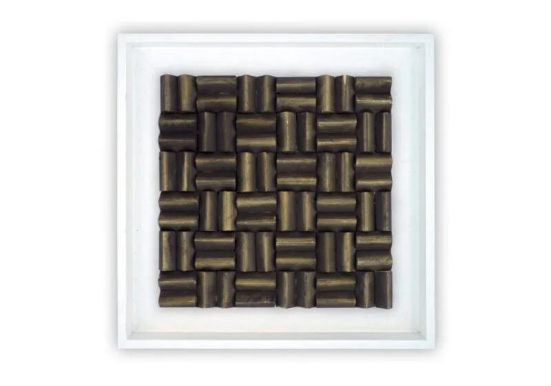 Limas Espresso Wandpaneel wit 55x55 cm - Afbeelding 2