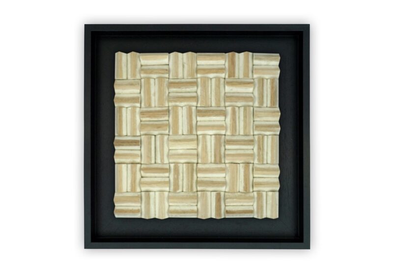 Limas White Wandpaneel zwart 55x55 cm - Afbeelding 2