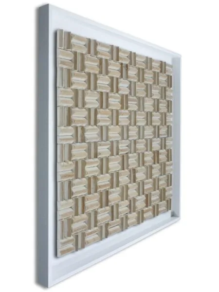 Limas white Wandpaneel wit 100x100 cm