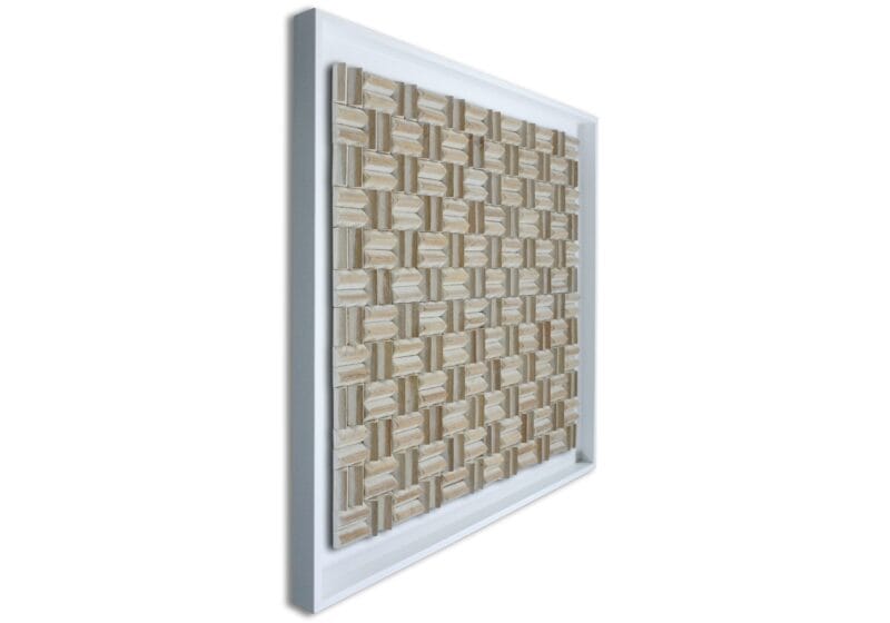 Limas white Wandpaneel wit 100x100 cm