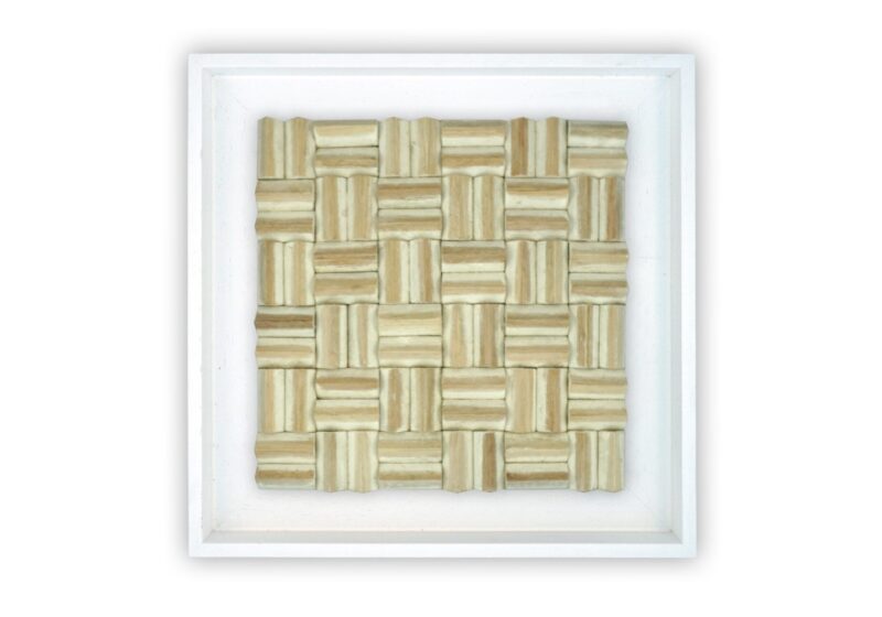 Limas White Wandpaneel wit 55x55 cm product