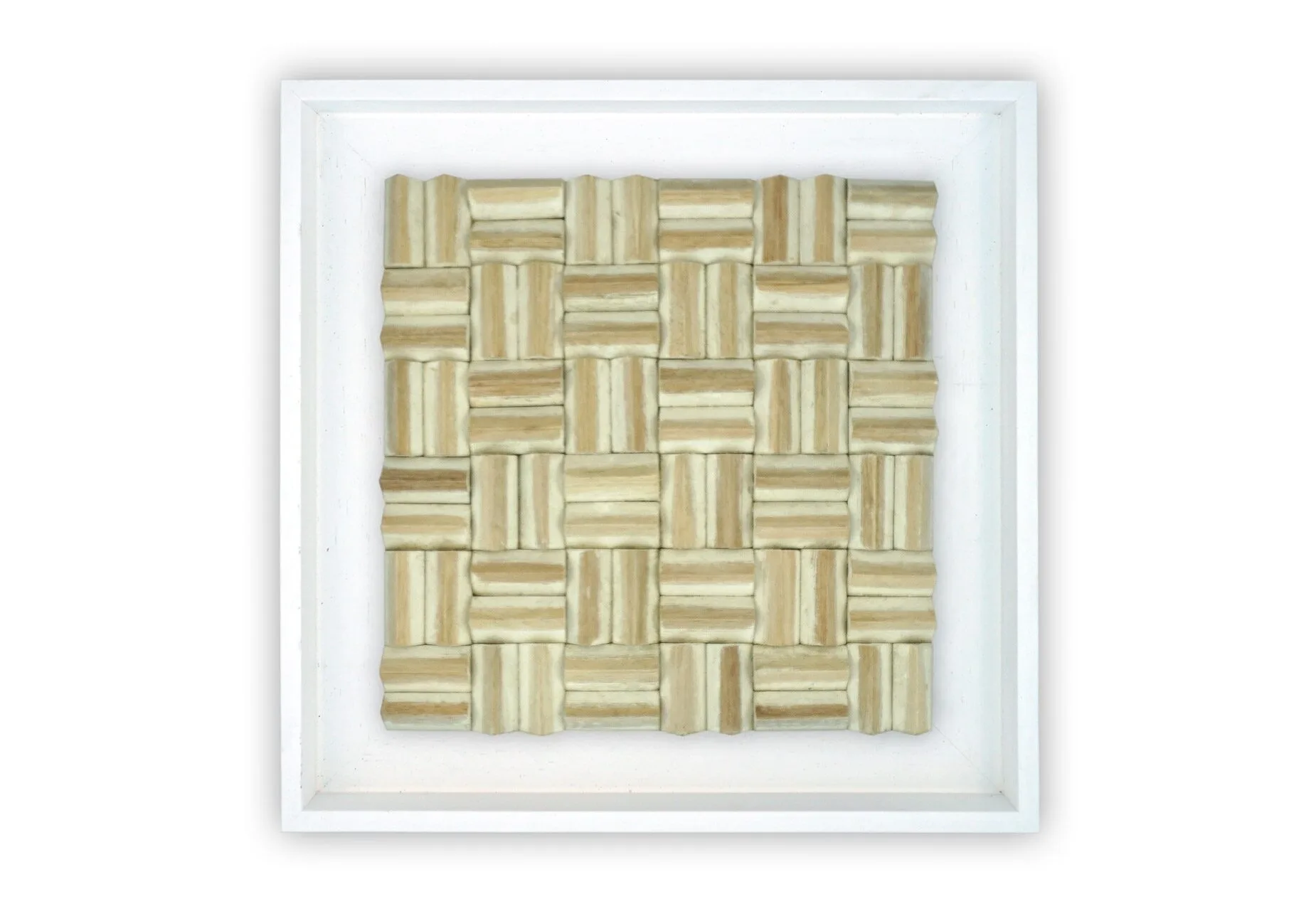 Limas White Wandpaneel wit 55x55 cm product