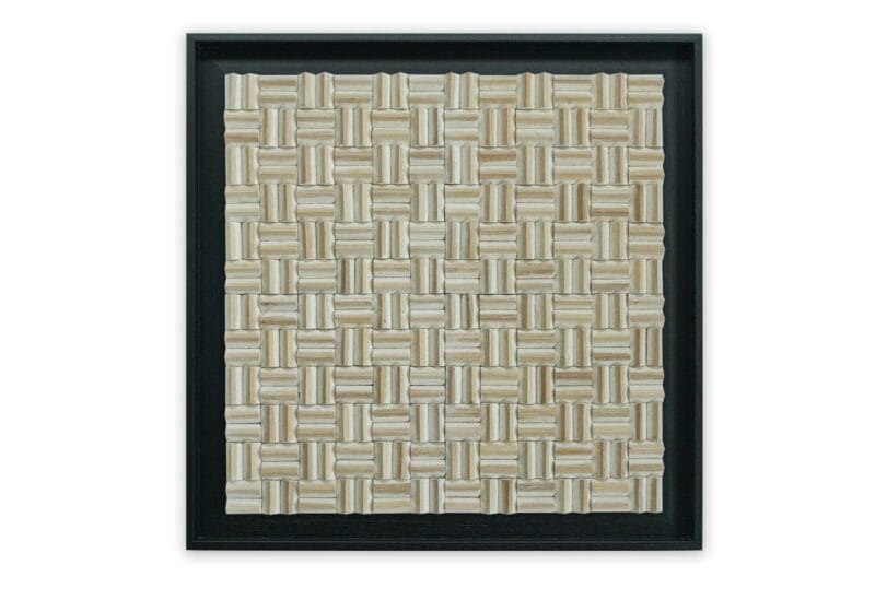 Limas white Wandpaneel zwart 100x100 cm product