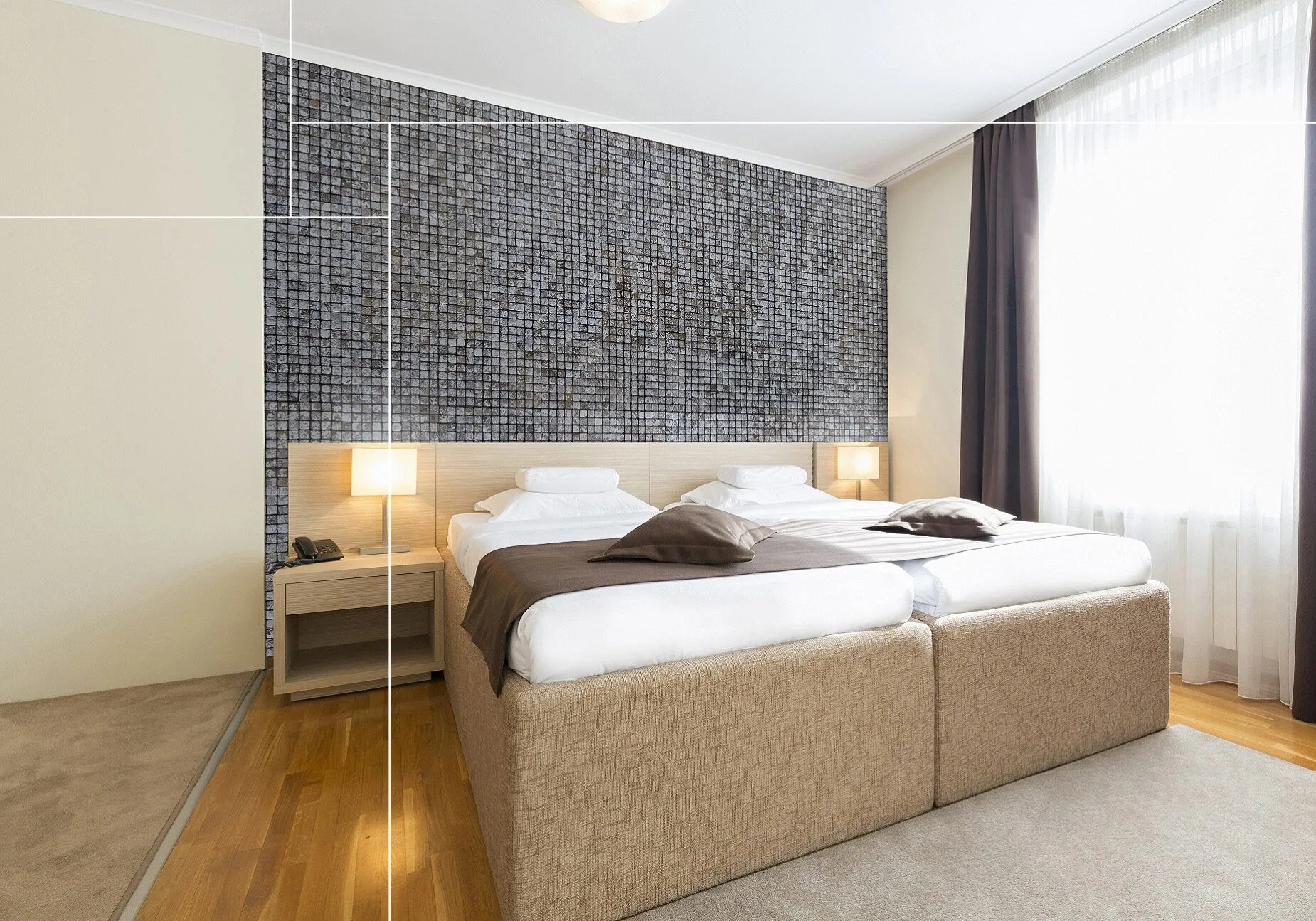 Nature at Home Tongkonan Coco aqua white - Afbeelding 2