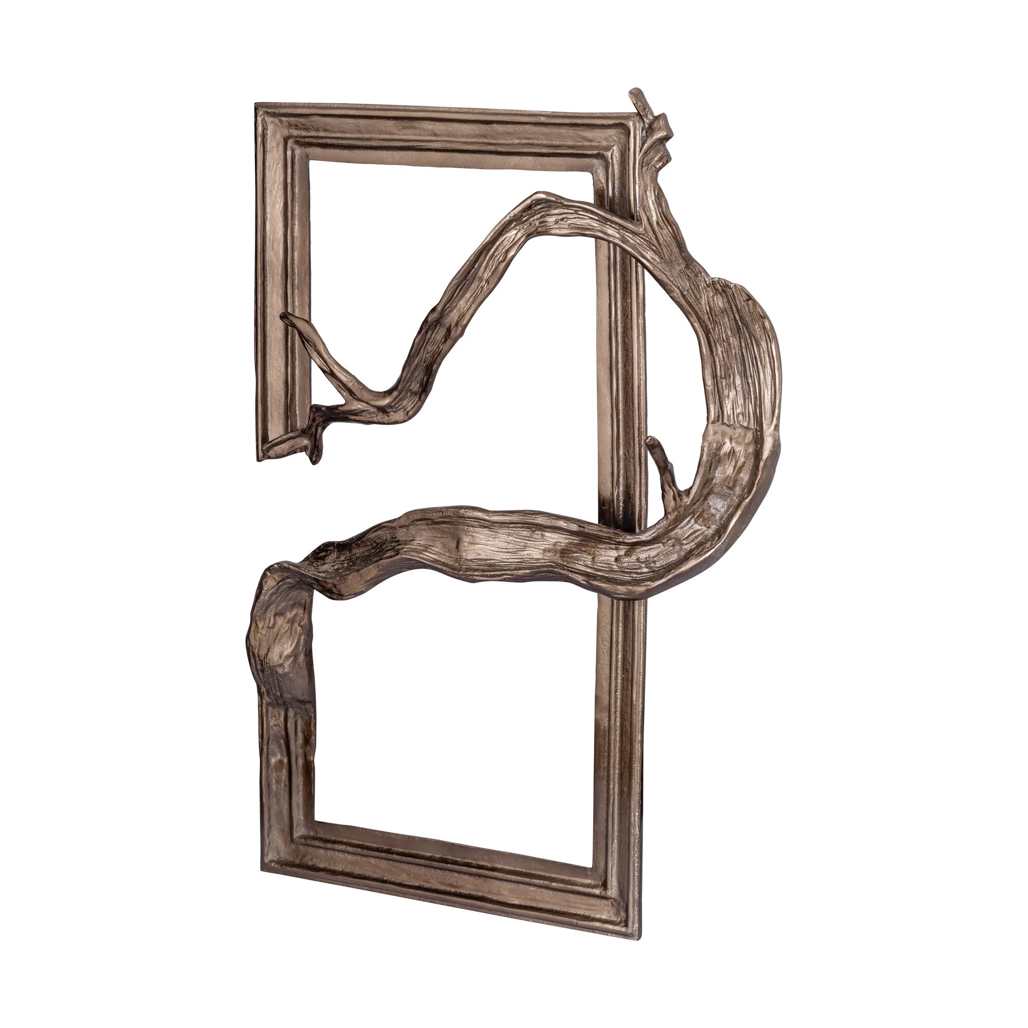 PTMD Heleena Black alu wall panel rectangle - Afbeelding 4