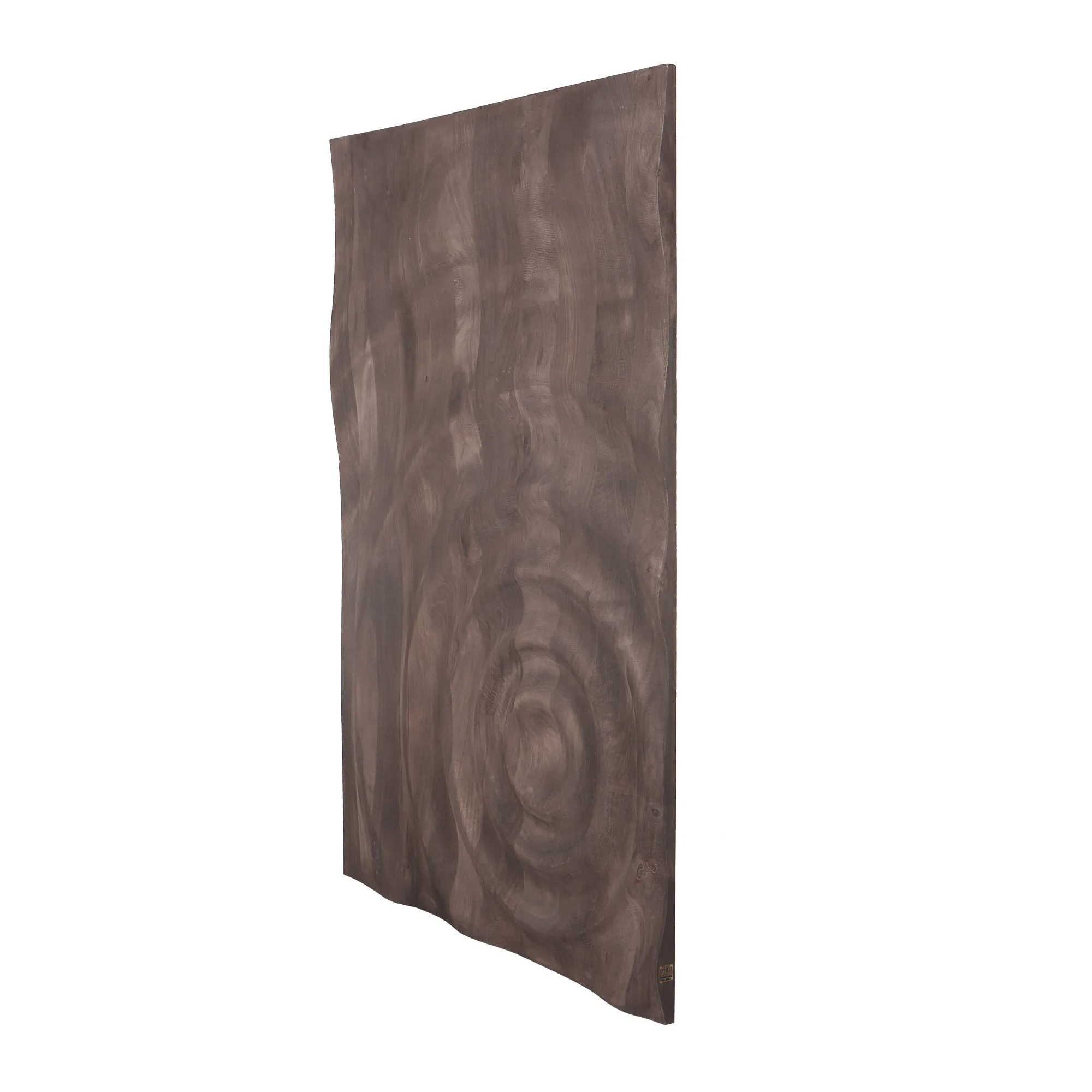 Mattin brown mango wood circle wall panel rect 107x11x137 cm - Afbeelding 4