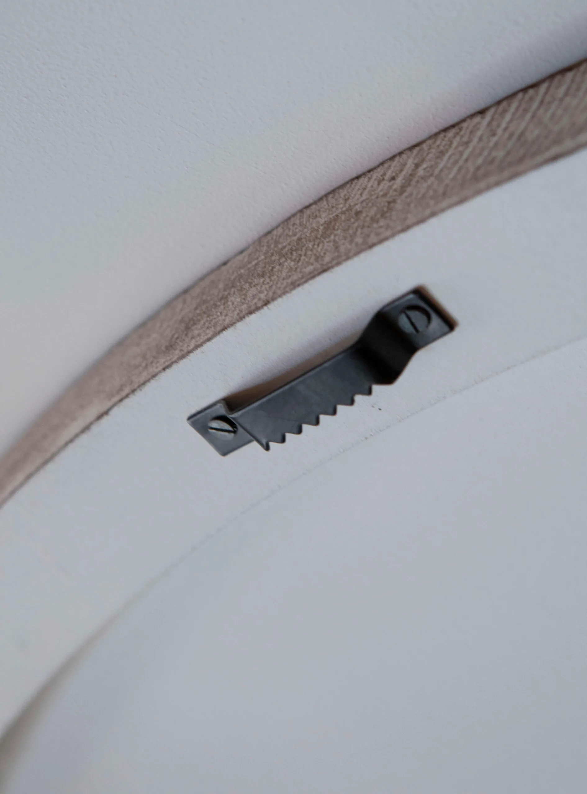 PTMD Wandbord Zapp geribbeld rond wandpaneel wit L - Afbeelding 6