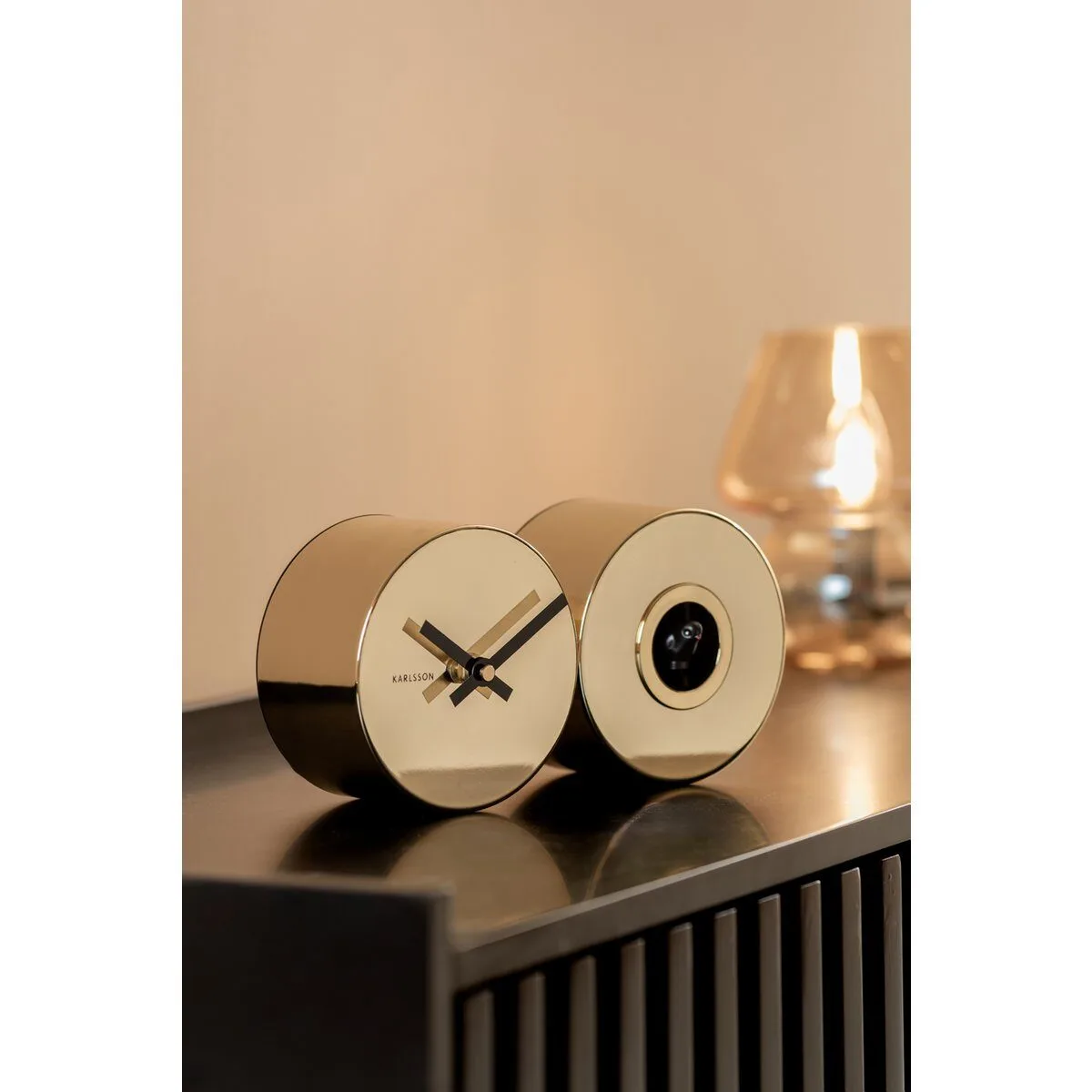 Wandklok Duo Koekoek goud - Afbeelding 2