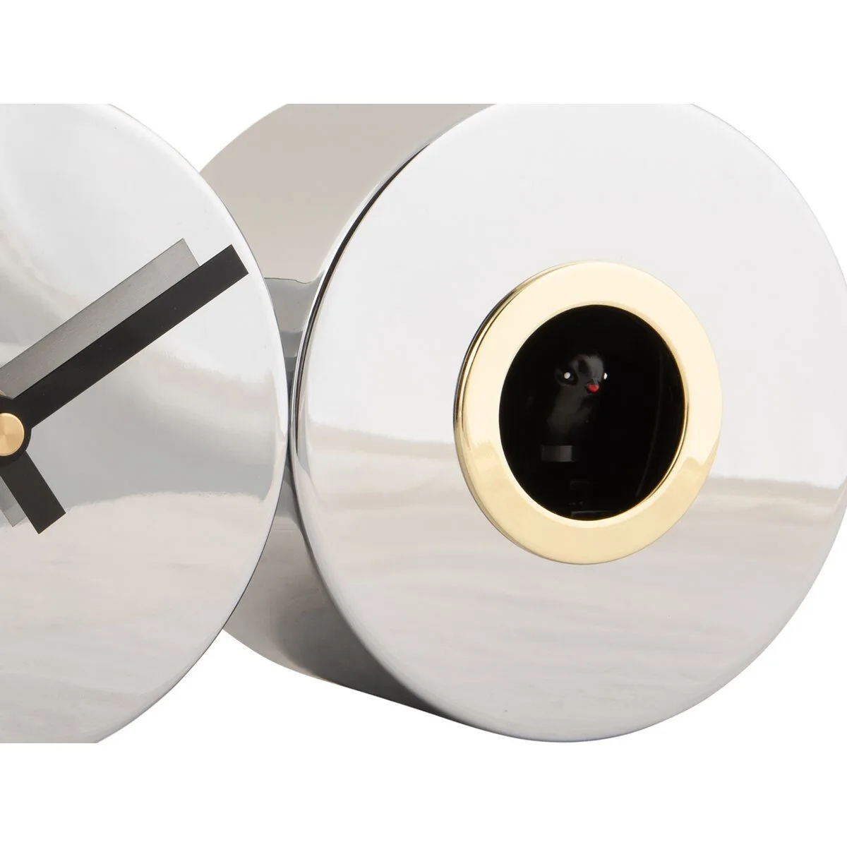 Wandklok Duo Koekoek zilver - Afbeelding 3