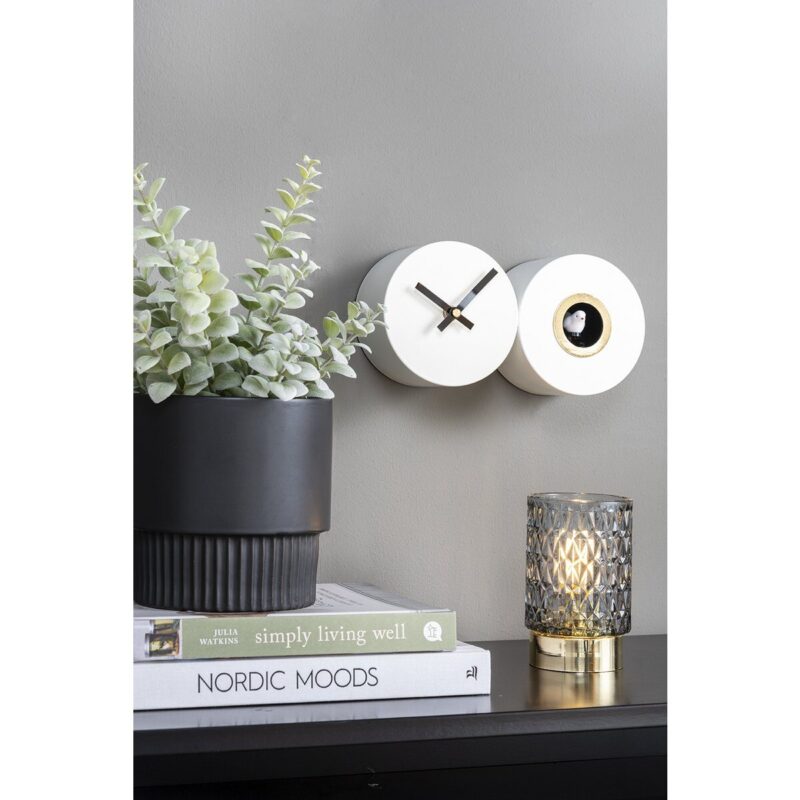 Wandklok Duo Koekoek wit - Afbeelding 2