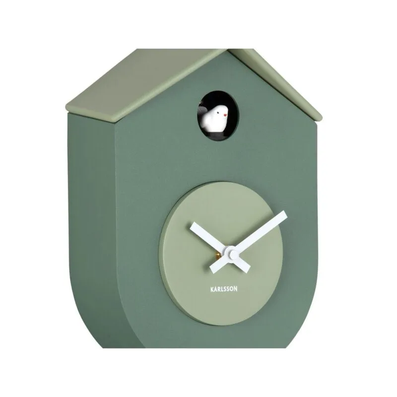 Wandklok Grato Koekoek groen - Afbeelding 4
