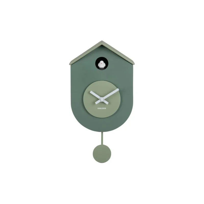 Wandklok Grato Koekoek groen - Afbeelding 5